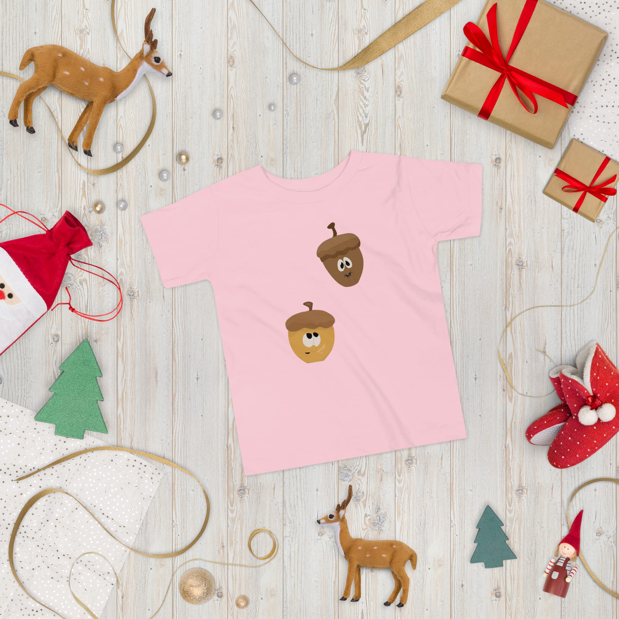 Nut ArtbyP Toddler Peach Tee variable Nut ArtbyP Toddler Peach Tee - Image 3