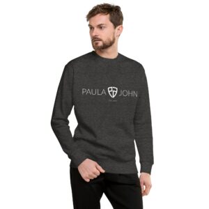 PaulaJohn Charcoal Unisex Sweatshirt