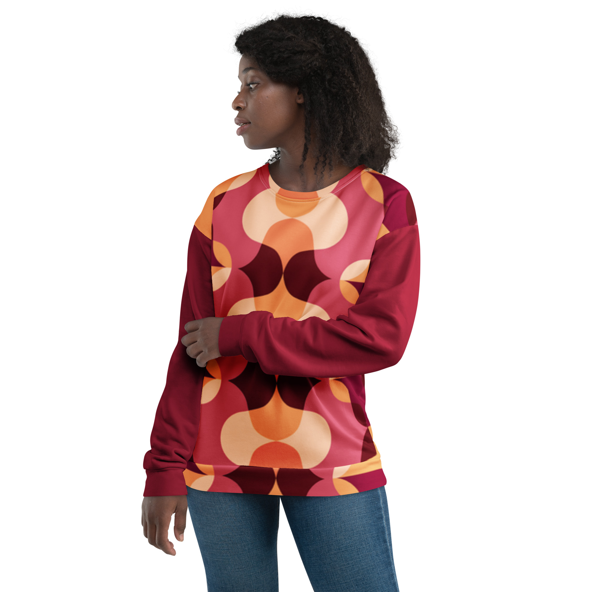 Vivid Motion Unisex Sweatshirt variable Vivid Motion Unisex Sweatshirt - Image 4