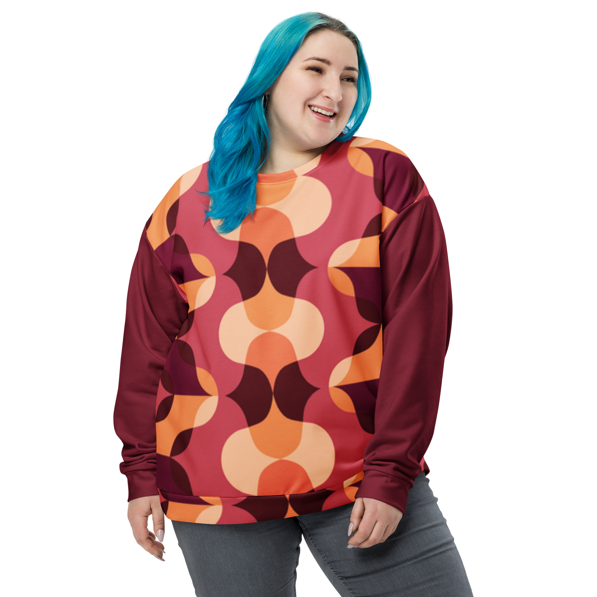 Vivid Motion Unisex Sweatshirt variable Vivid Motion Unisex Sweatshirt - Image 5