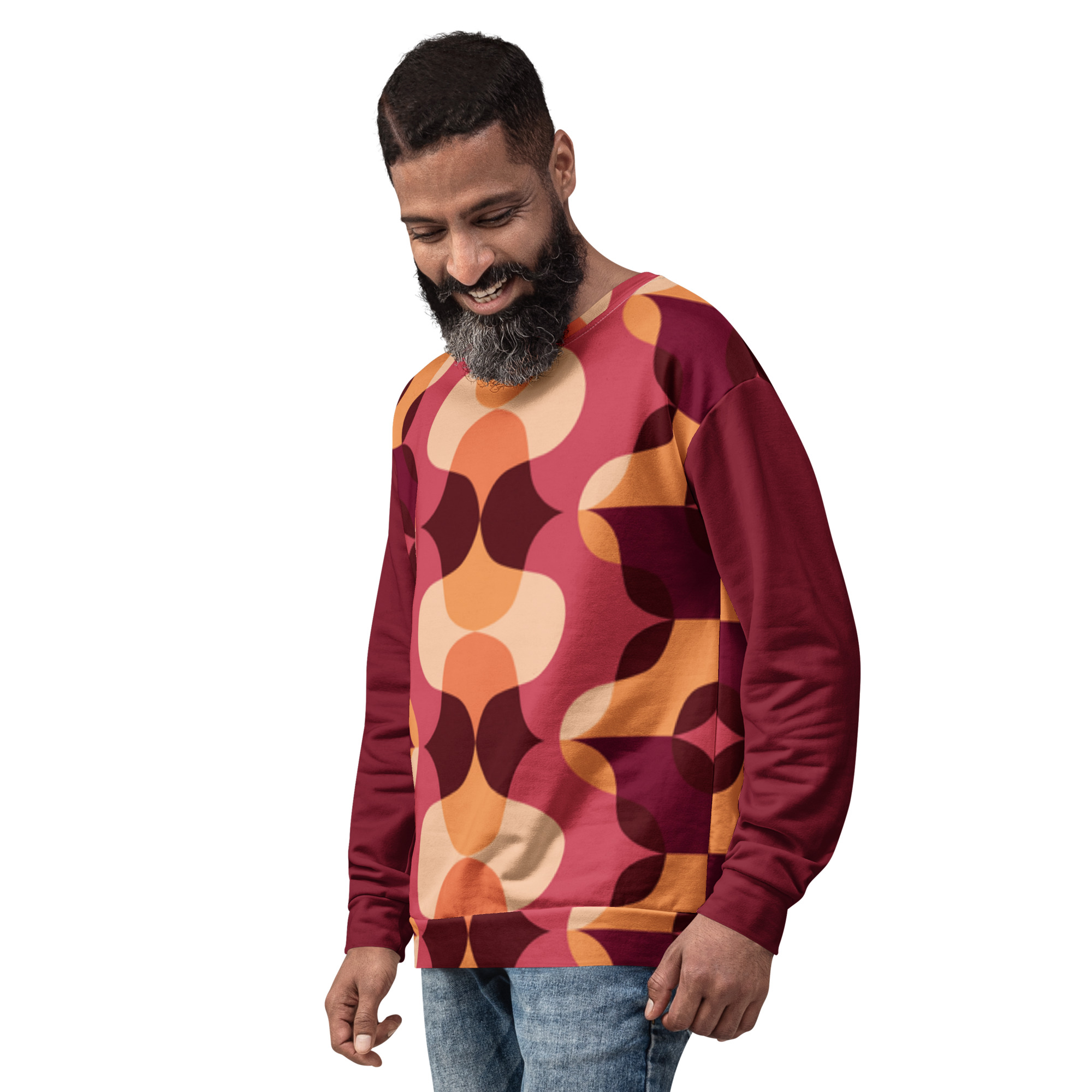 Vivid Motion Unisex Sweatshirt variable Vivid Motion Unisex Sweatshirt - Image 3