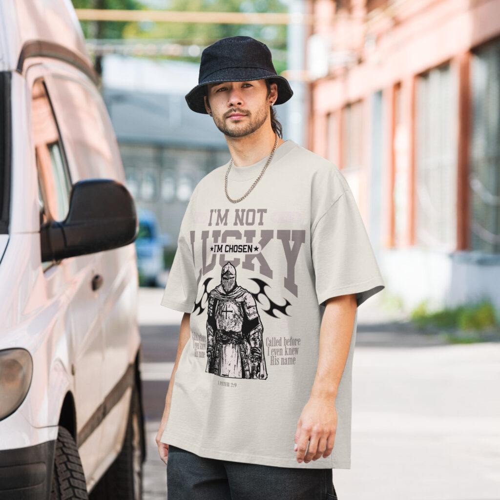 Chosen Oversized faded t-shirt