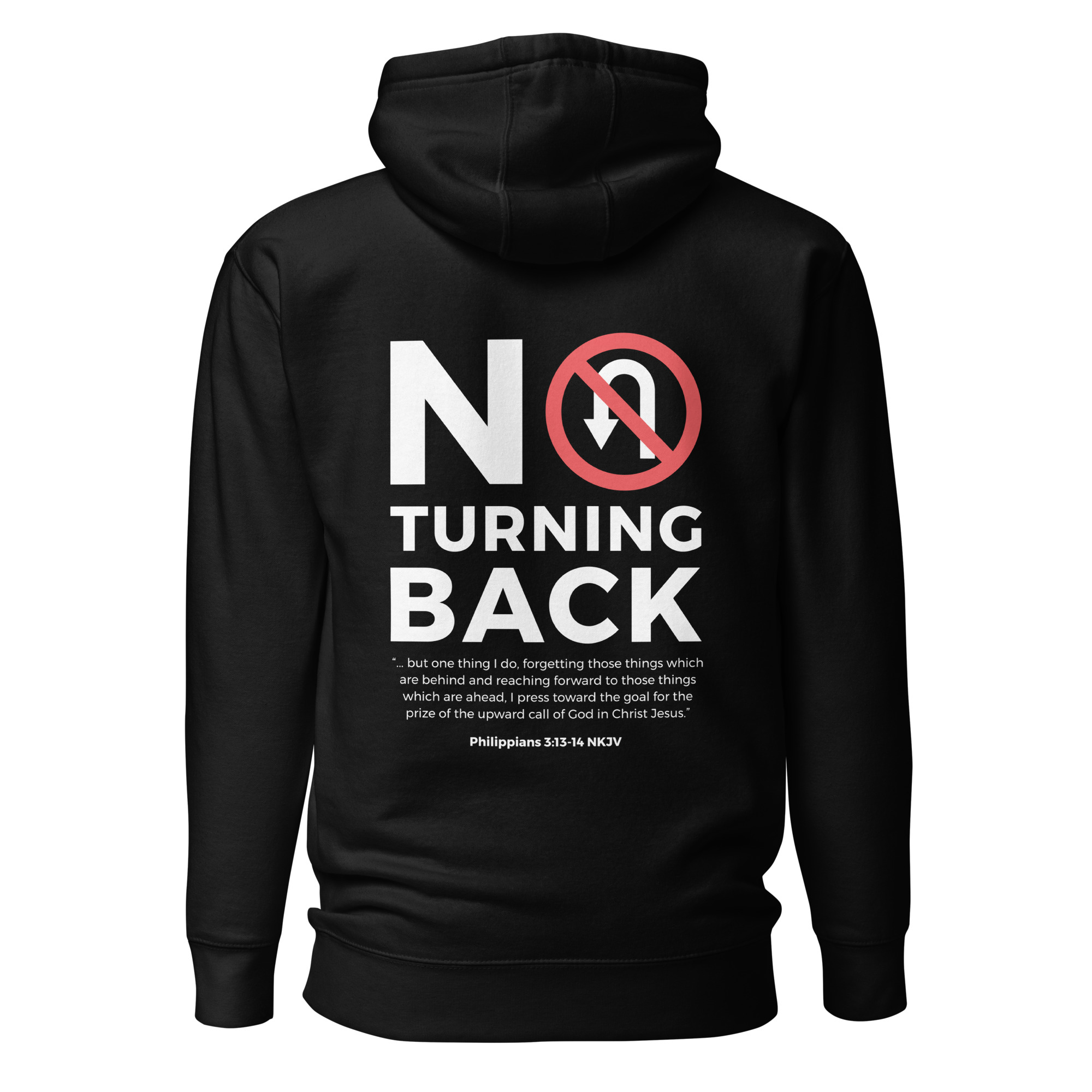 No Turning Back Unisex Hoodie variable No Turning Back Unisex Hoodie - Image 4