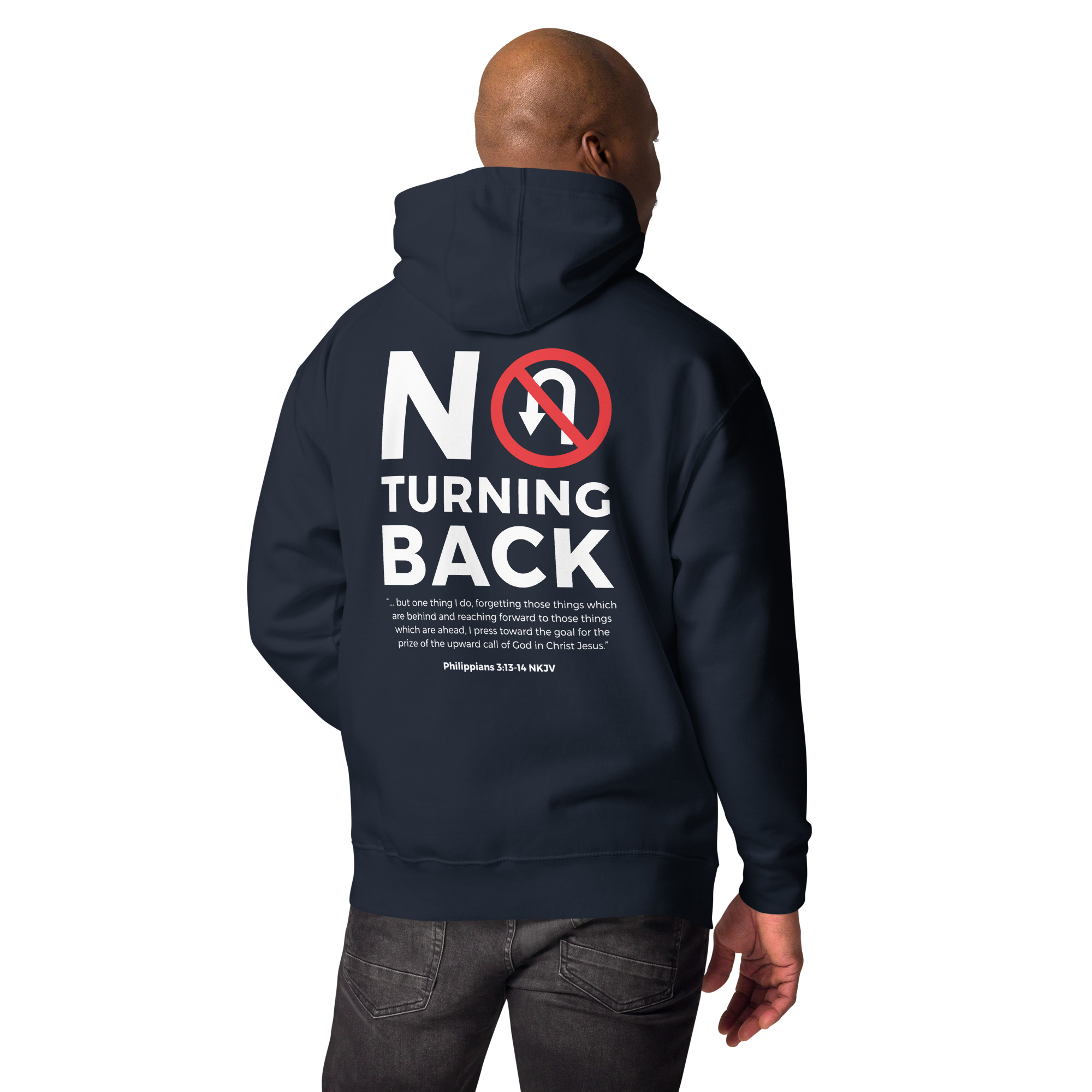 No Turning Back Unisex Hoodie variable No Turning Back Unisex Hoodie - Image 7